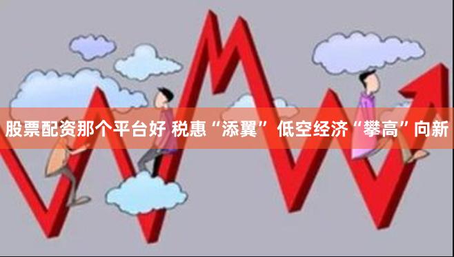 股票配资那个平台好 税惠“添翼” 低空经济“攀高”向新