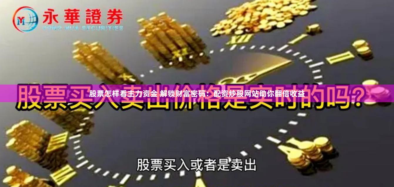 股票怎样看主力资金 解锁财富密码:配资炒股网站助你翻倍收益